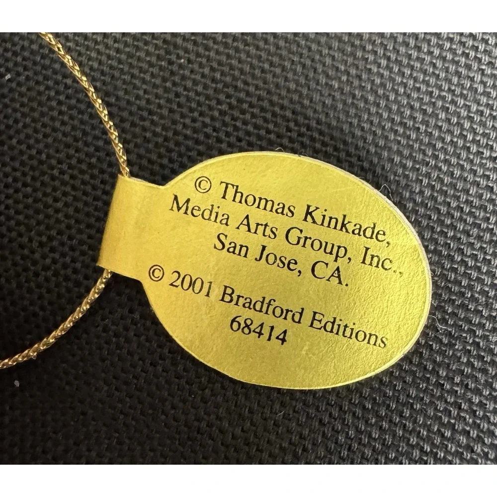 Thomas Kinkade Christmas Heirloom Glass Ornaments - Collection of 11 New W/ Tags